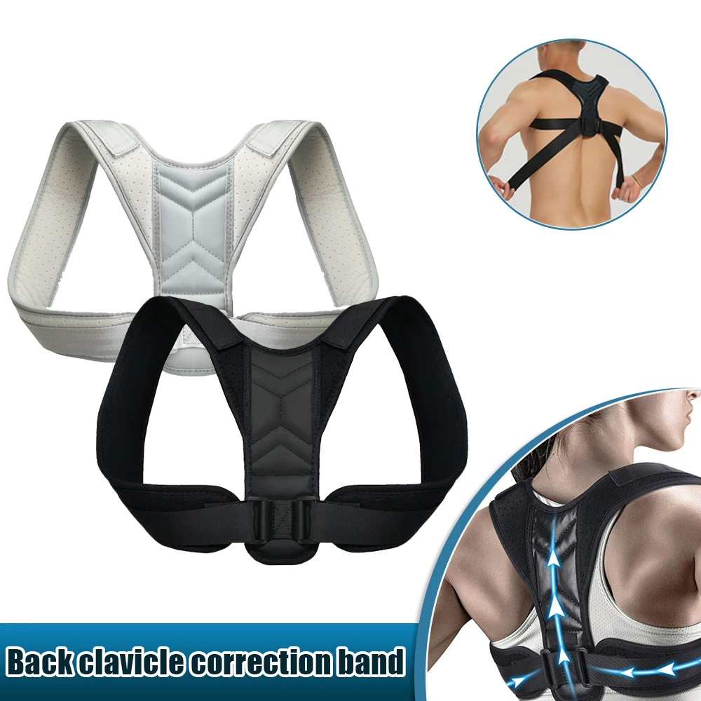 Office Hi Tech - Back Posture Corrector Adjustable Neck Brace