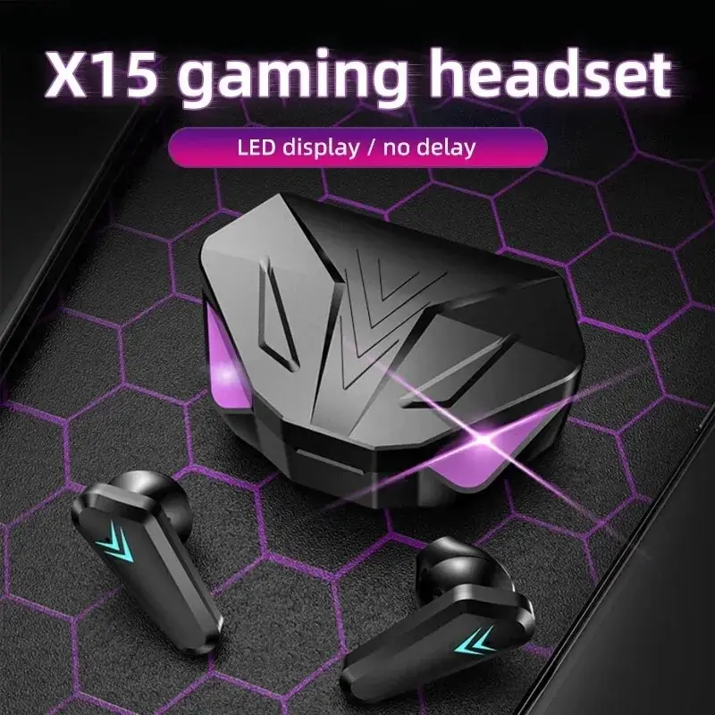 Office Work Tech - TWS Wireless Bluetooth 5.3 Headset LED
