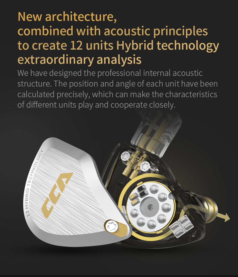 CCA C12 in Ear Metal Headphone - đánh giá và giá Office Hi Tech