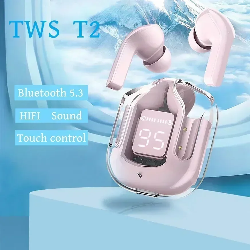 New T2 Bluetooth headset wirel - đánh giá và giá Office Work Tech
