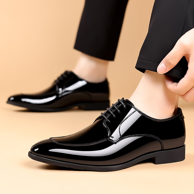Business Men's Dress Shoes Pat - đánh giá và giá Office High Tech