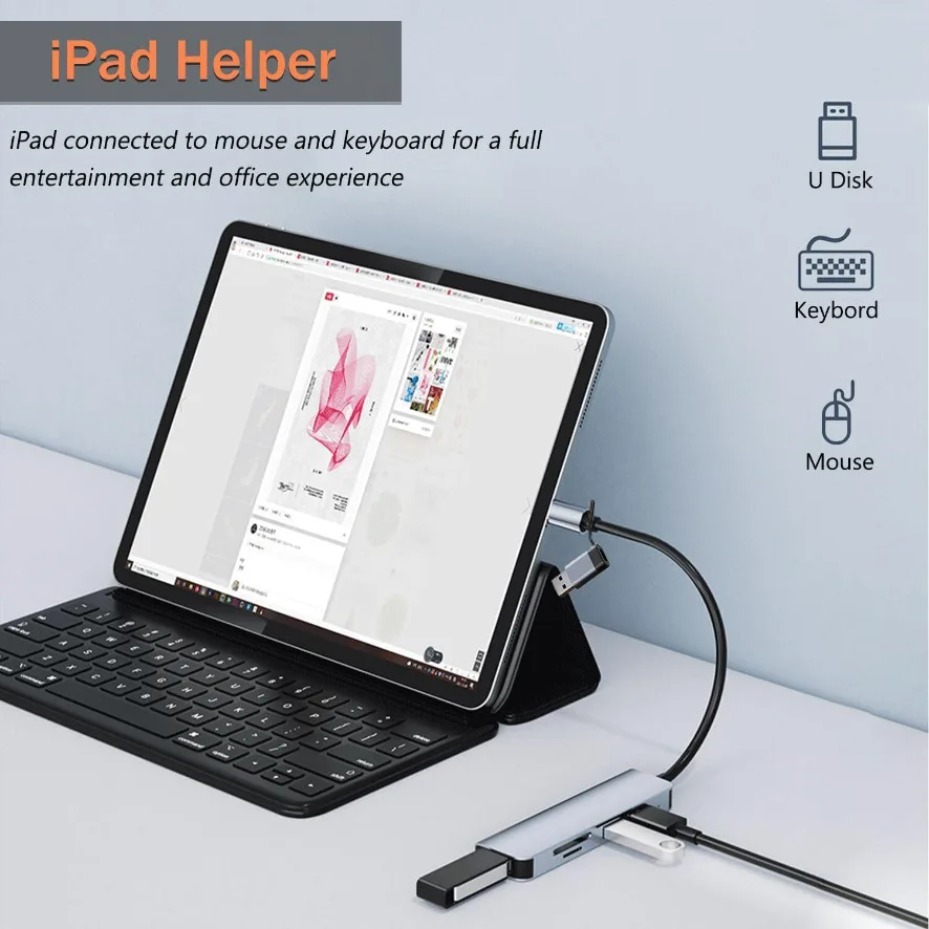 5/7/8 in 2 USB-C Hub with 3.0  - đánh giá và giá Office Xp