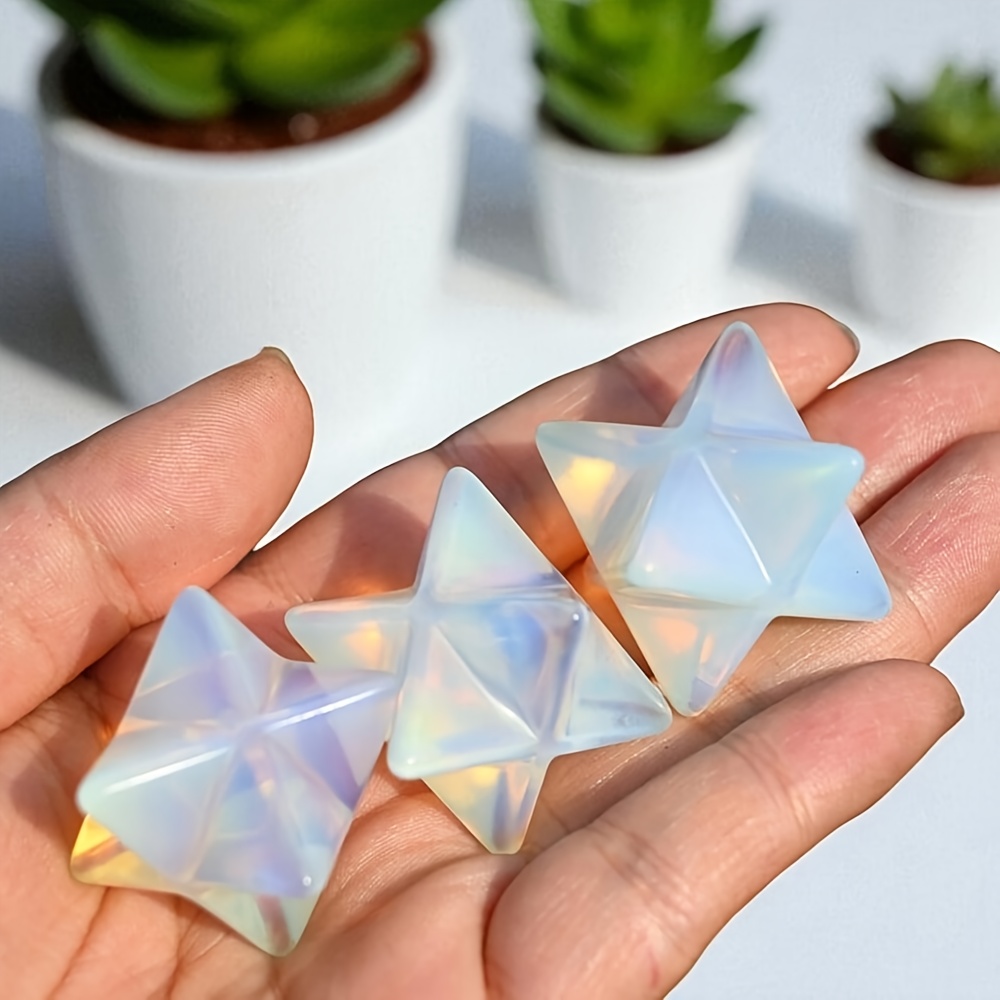 1pc High Quality Opal Merkaba  - đánh giá và giá Office High Tech