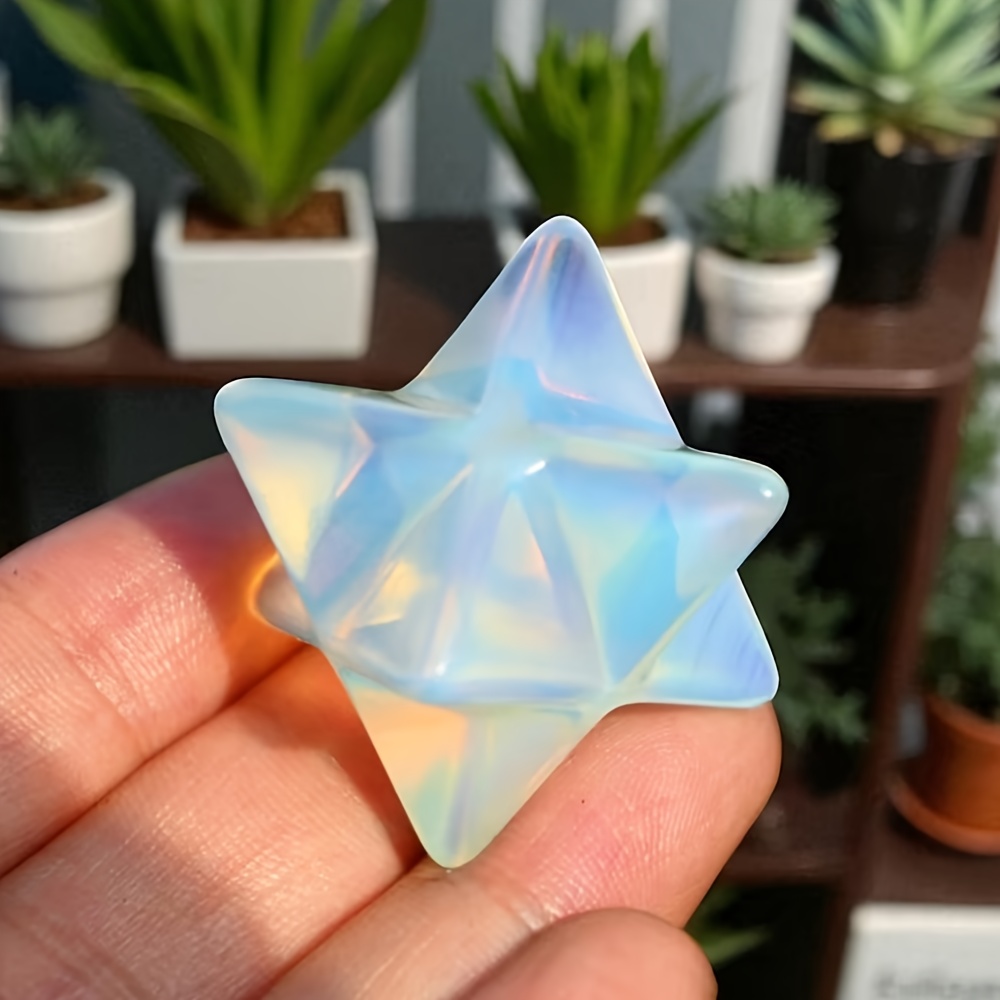 1pc High Quality Opal Merkaba  - đánh giá và giá Office High Tech