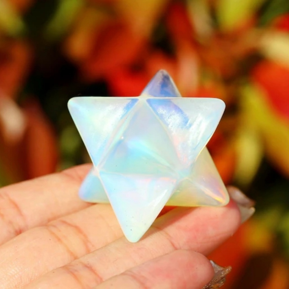 1pc High Quality Opal Merkaba  - đánh giá và giá Office High Tech