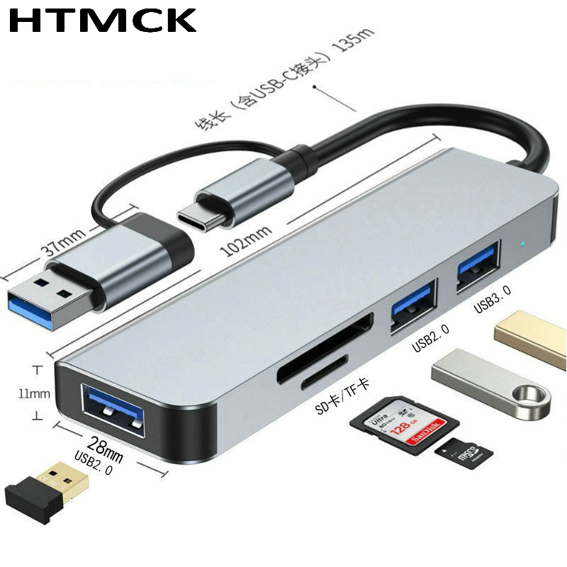 8 in 2 USB C Hub Multi Port Do - đánh giá và giá Office Xp
