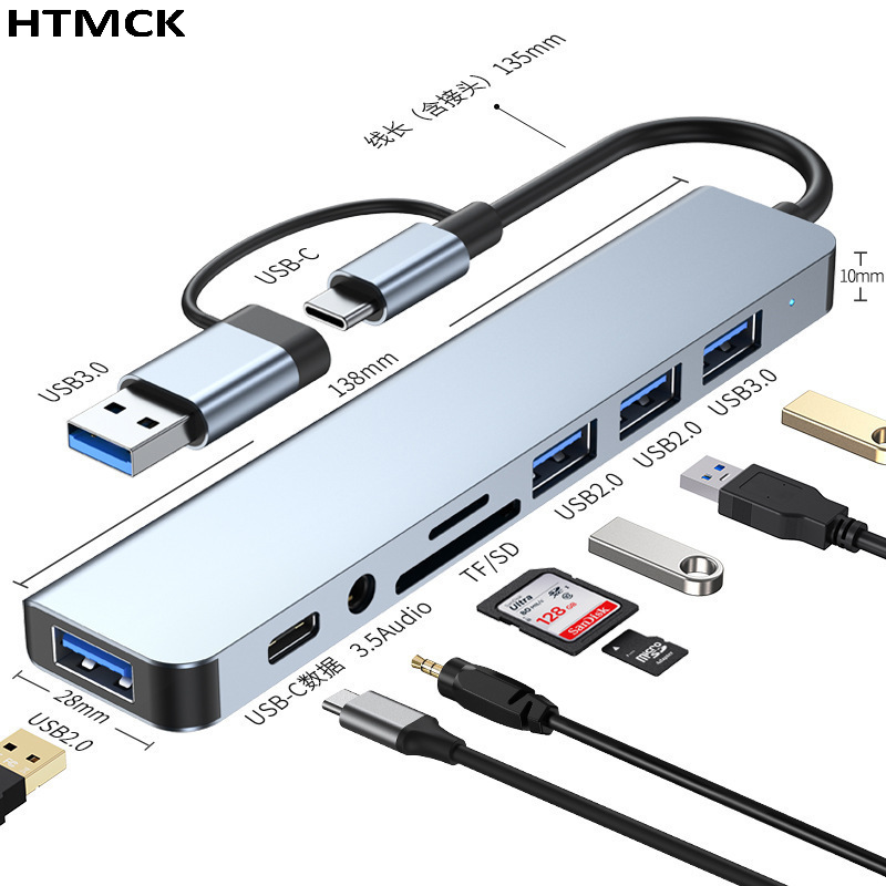 8 in 2 USB C Hub Multi Port Do - đánh giá và giá Office Xp