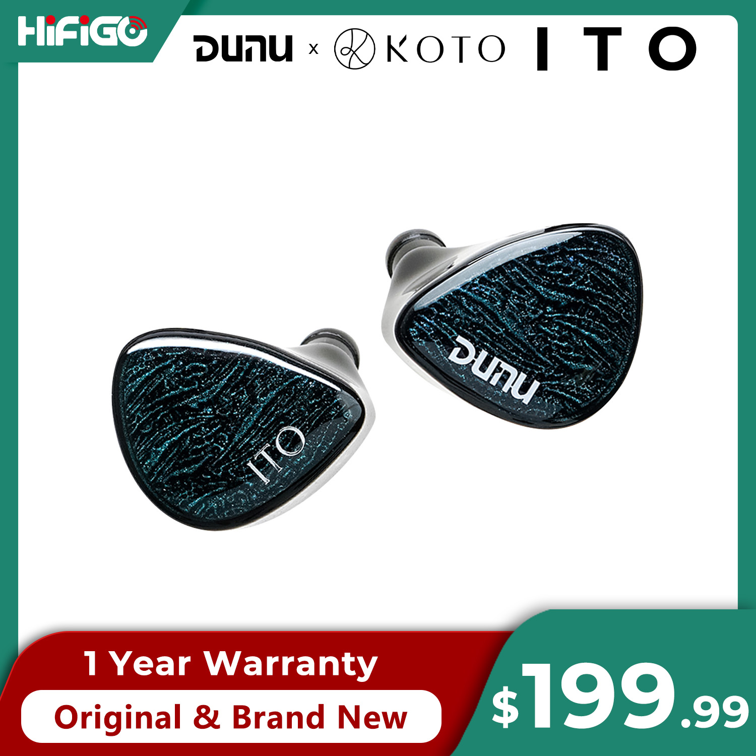 DUNU X KOTO ITO In-ear Earphon - đánh giá và giá Office Work Tech