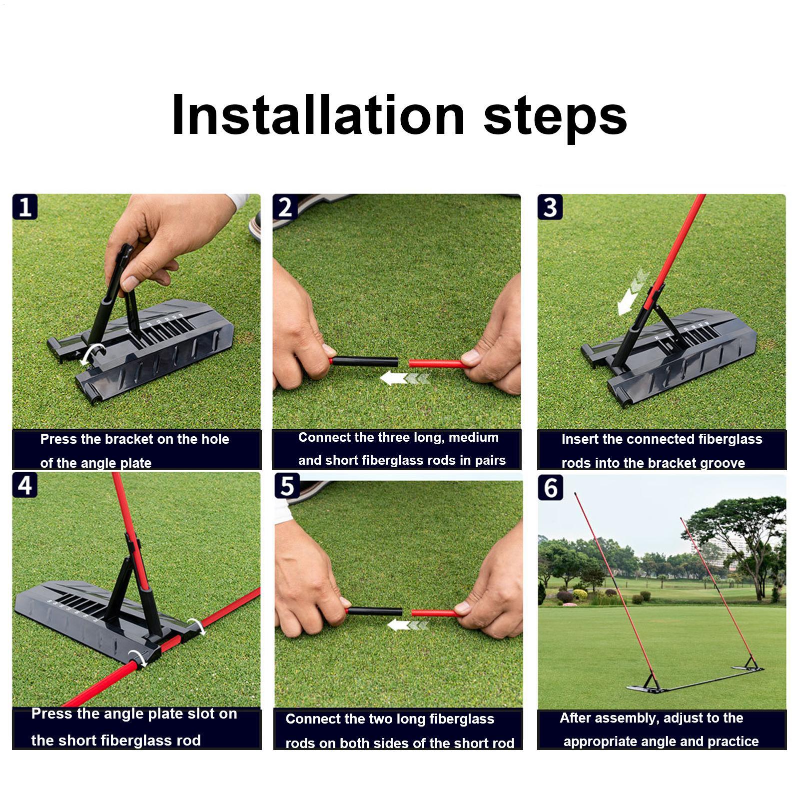 Golf Alignment Sticks Portable - đánh giá và giá Office Hi Tech