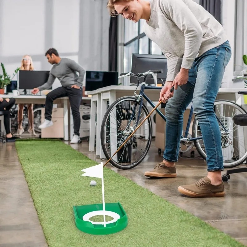 Golf Putting Cup with Flag Pra - đánh giá và giá Office Hi Tech