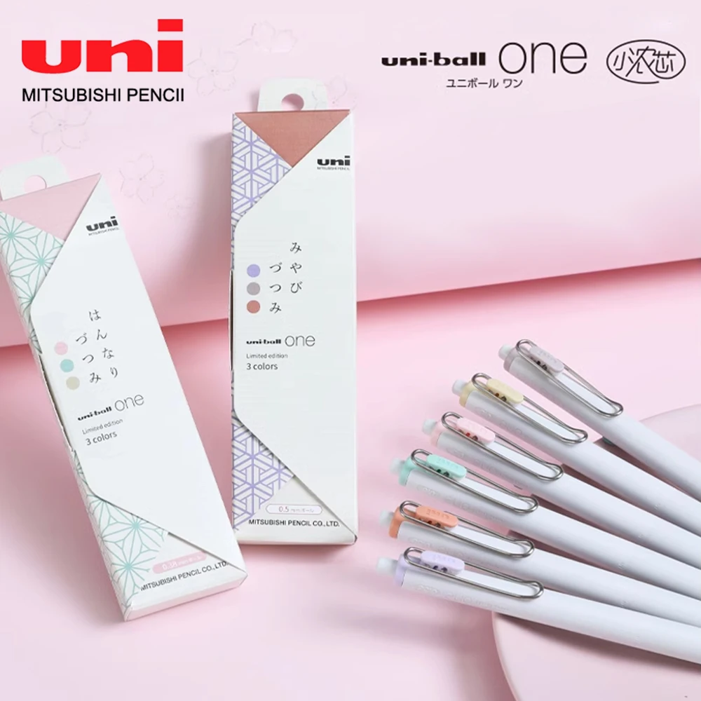 3pcs Japan UNI Limited Gel Pen - đánh giá và giá Office Work Tech