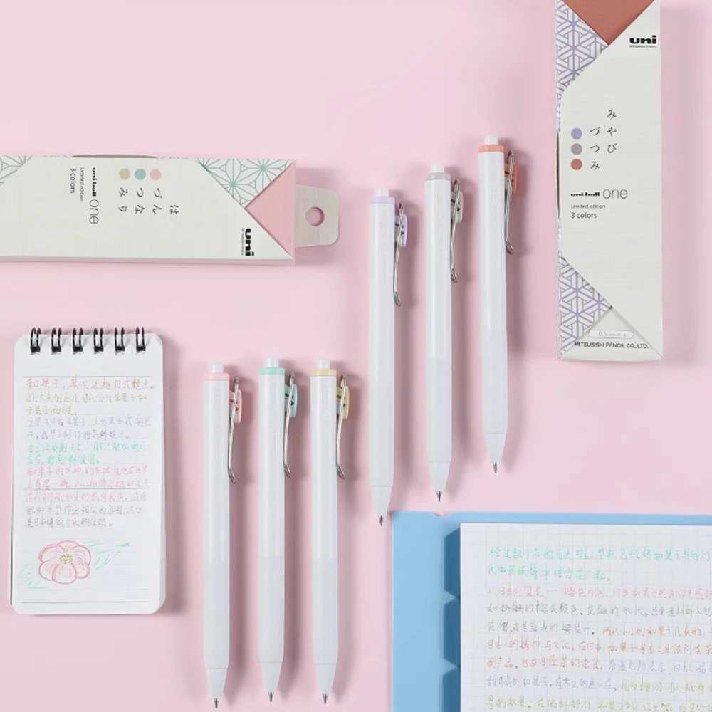 3pcs Japan UNI Limited Gel Pen - đánh giá và giá Office Work Tech